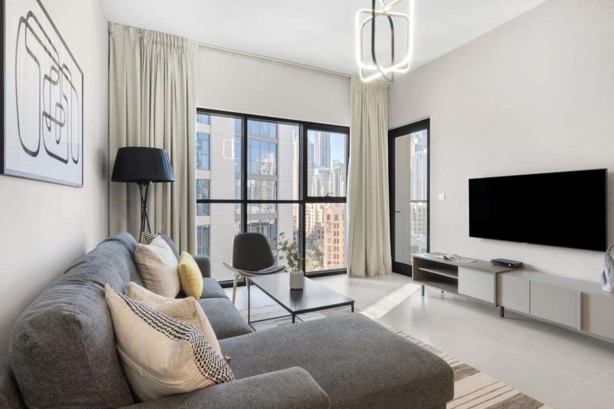 Apartmán Silkhaus Design 1Bdr With Burj Khalifa View In New Tower Dubaj Exteriér fotografie