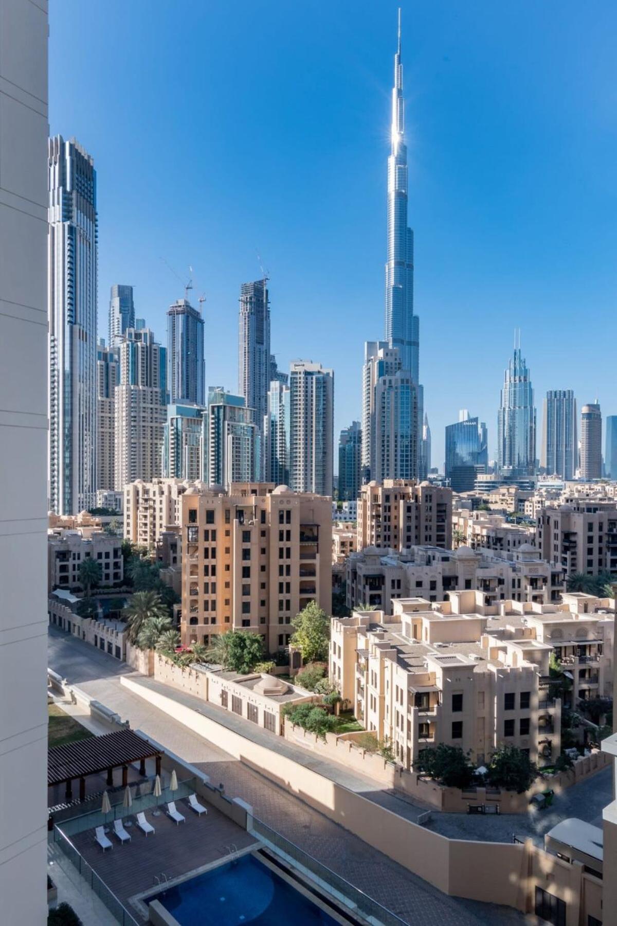 Apartmán Silkhaus Design 1Bdr With Burj Khalifa View In New Tower Dubaj Exteriér fotografie
